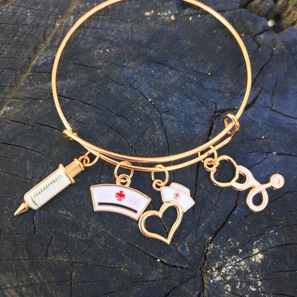 Nurse/doctor charms bracelet - Picture 2 of 8